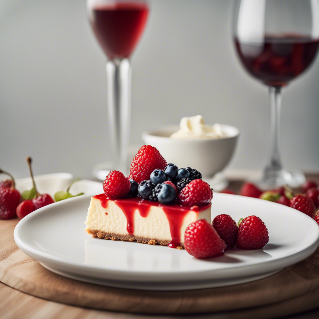 Receita de Cheesecake de Frutas Vermelhas - Content Illustration